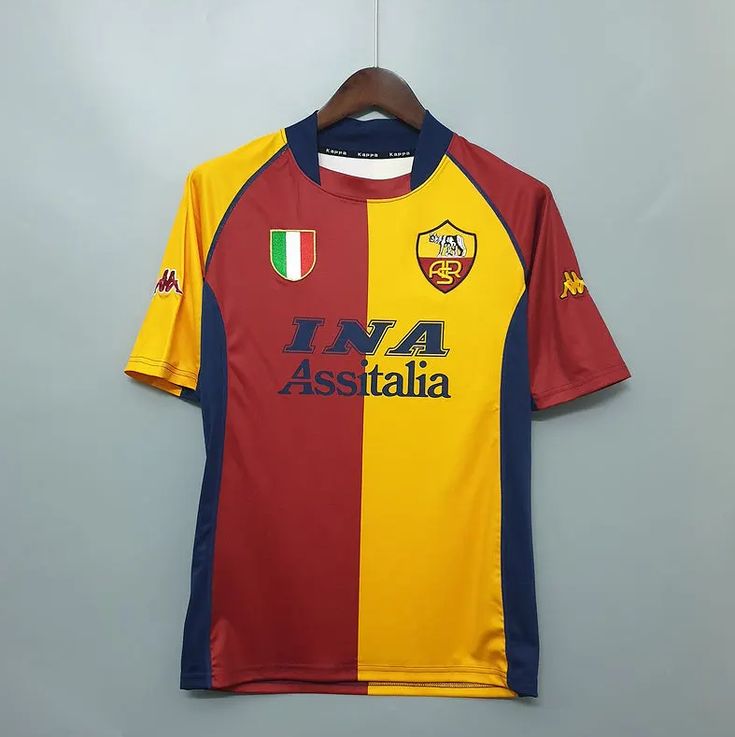 MAGLIA AS ROMA RETRO HOME 2000-2001 - ElevenDream