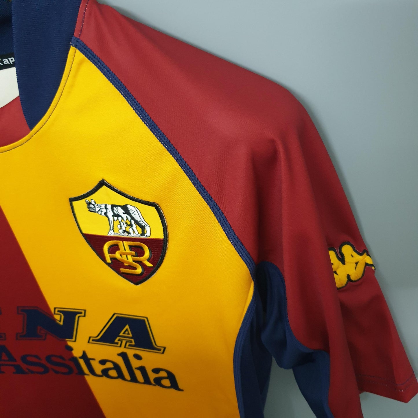 MAGLIA AS ROMA RETRO HOME 2000-2001 - ElevenDream