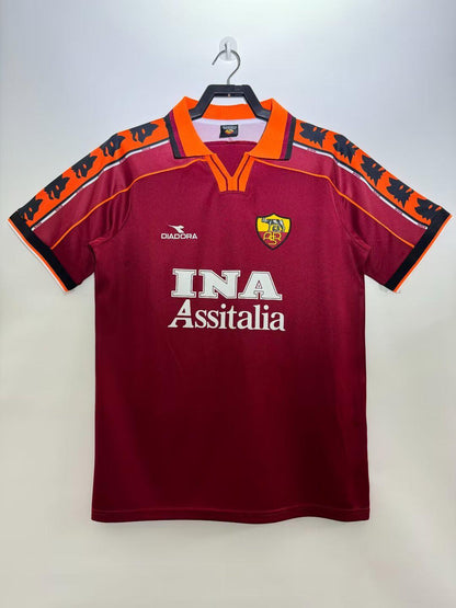 MAGLIA AS ROMA RETRO HOME 1998-1999 - ElevenDream