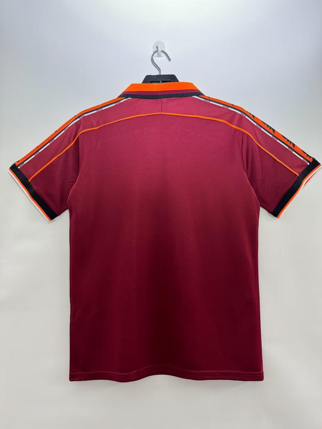 MAGLIA AS ROMA RETRO HOME 1998-1999 - ElevenDream
